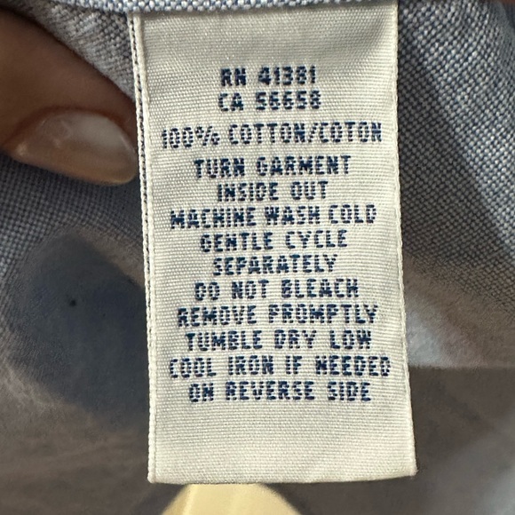 Ralph Lauren Light Blue Lobster Pattern Shirt - Picture 5 of 5